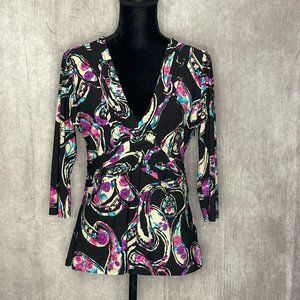 mesmerize floral SHIRT~ size M